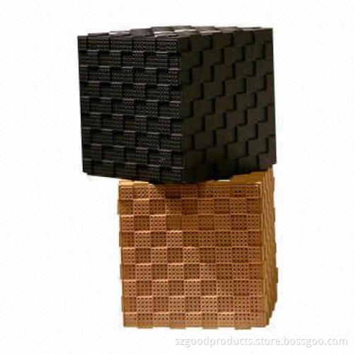 Magic Cube Bluetooth Speakers with 1,200mAh High Capacity Battery, Super Long Music Play Time
